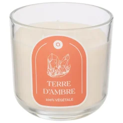 ATMOSPHERA CREATEUR D'INTERIEUR - Bougie parfumée " floa" ambre 610g