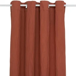 ATMOSPHERA CREATEUR D'INTERIEUR - Rideau plissé "maely" terracotta 135x260cm