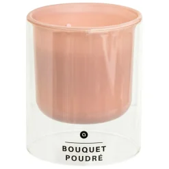 ATMOSPHERA CREATEUR D'INTERIEUR - Bougie parfumée ilan bouquet poudré 220g
