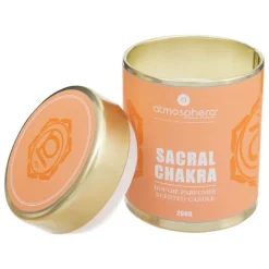 ATMOSPHERA CREATEUR D'INTERIEUR - Bougie parfumée "chakra" - chakra sacré - 200g