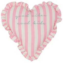 ATMOSPHERA CREATEUR D'INTERIEUR - Coussin coeur "ava" 40x40x10cm