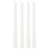 ATMOSPHERA CREATEUR D'INTERIEUR - 4 bougie-bâtons "twist many" blanc 180g