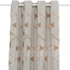 ATMOSPHERA CREATEUR D'INTERIEUR - Rideau "maloe" jacquard cannelle 140x260cm