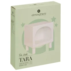 ATMOSPHERA CREATEUR D'INTERIEUR - Chevet 1 compartiment "tara" blanc 42x40x32cm