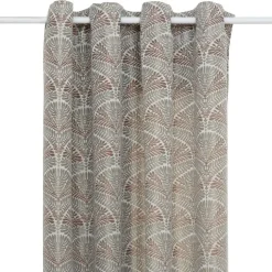 ATMOSPHERA CREATEUR D'INTERIEUR - Rideau "mizani" jacquard vert clair 135x260cm