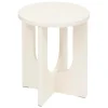 ATMOSPHERA CREATEUR D'INTERIEUR - Table d’appoint "bloom" ivoire 50,540x40cm