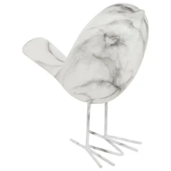 ATMOSPHERA CREATEUR D'INTERIEUR - Statuette oiseau "olen" blanc h19cm