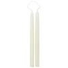 ATMOSPHERA CREATEUR D'INTERIEUR - Lot de 2 bougies bâtons "hugo" en coton h30cm blanc ivoire