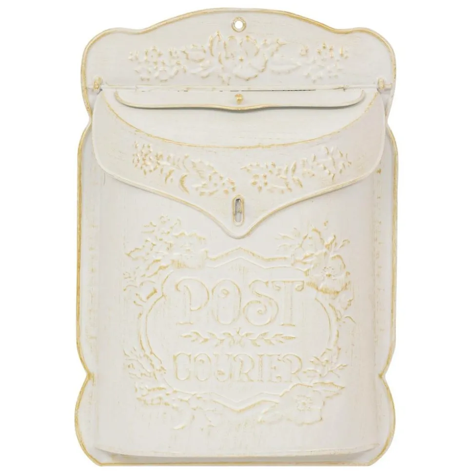 ATMOSPHERA CREATEUR D'INTERIEUR - Boite aux lettres "tino" blanc chaud h40,5cm