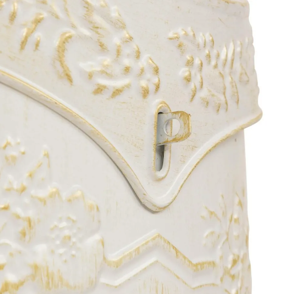 ATMOSPHERA CREATEUR D'INTERIEUR - Boite aux lettres "tino" blanc chaud h40,5cm