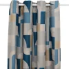 ATMOSPHERA CREATEUR D'INTERIEUR - Rideau occultant "elena" bleu 135x260cm