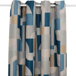 ATMOSPHERA CREATEUR D'INTERIEUR - Rideau occultant "elena" bleu 135x260cm