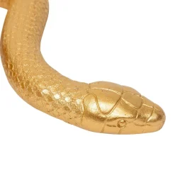 ATMOSPHERA CREATEUR D'INTERIEUR - Statuette serpent "wild" doré l35cm