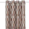 ATMOSPHERA CREATEUR D'INTERIEUR - Rideau "leyna" jacquard terracotta 140x260cm