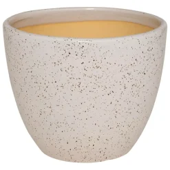 ATMOSPHERA CREATEUR D'INTERIEUR - Lot de 3 pots "vena" céramique d29cm