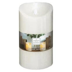 ATMOSPHERA CREATEUR D'INTERIEUR - Bougie led - blanc - 420g