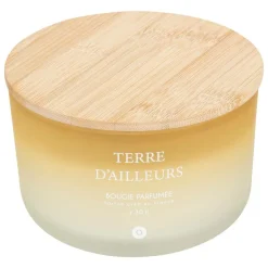 ATMOSPHERA CREATEUR D'INTERIEUR - Bougie parfumée "terre d ailleurs" pétales de musc 420g