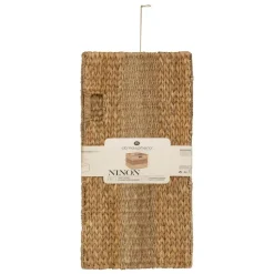 ATMOSPHERA CREATEUR D'INTERIEUR - Panier "ninon" roseau beige 38x38cm