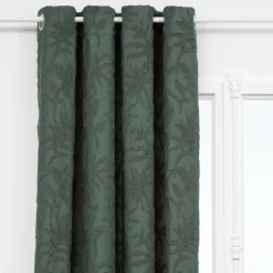 ATMOSPHERA CREATEUR D'INTERIEUR - Rideau "willow" jacquard vert céladon 135x260cm