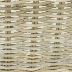 AUBRY GASPARD - Chariot à bûches en poelet gris grand modèle