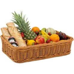 AUBRY GASPARD - Manne en synthétique marron l50