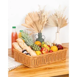 AUBRY GASPARD - Manne en synthétique marron l50