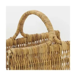 AUBRY GASPARD - Panier à bûches en poelet