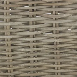 AUBRY GASPARD - Panier à bûches rectangulaire en poelet