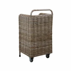 AUBRY GASPARD - Panier à buches à roulettes