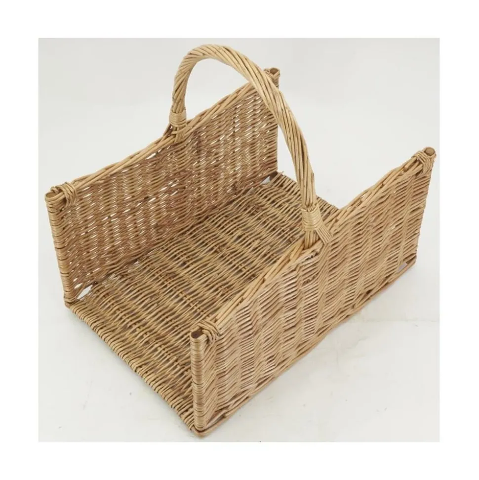 AUBRY GASPARD - Panier porte-bûches en osier