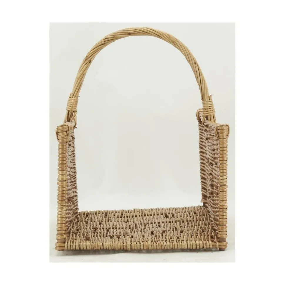 AUBRY GASPARD - Panier porte-bûches en osier