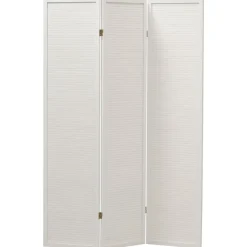 AUBRY GASPARD - Paravent en pin et bambou laqué