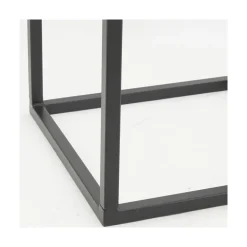 AUBRY GASPARD - Porte-bûches en métal noir