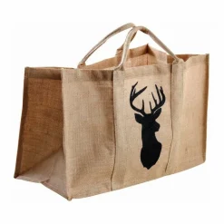 AUBRY GASPARD - Sac à bûches en jute