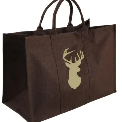 AUBRY GASPARD - Sac à bûches en jute