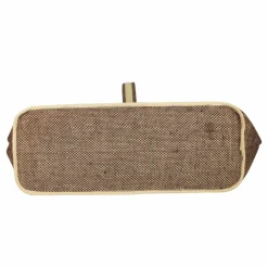 AUBRY GASPARD - Sac à bûches en jute naturel et brun