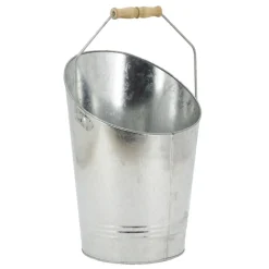 AUBRY GASPARD - Seau à cendres en métal galvanisé