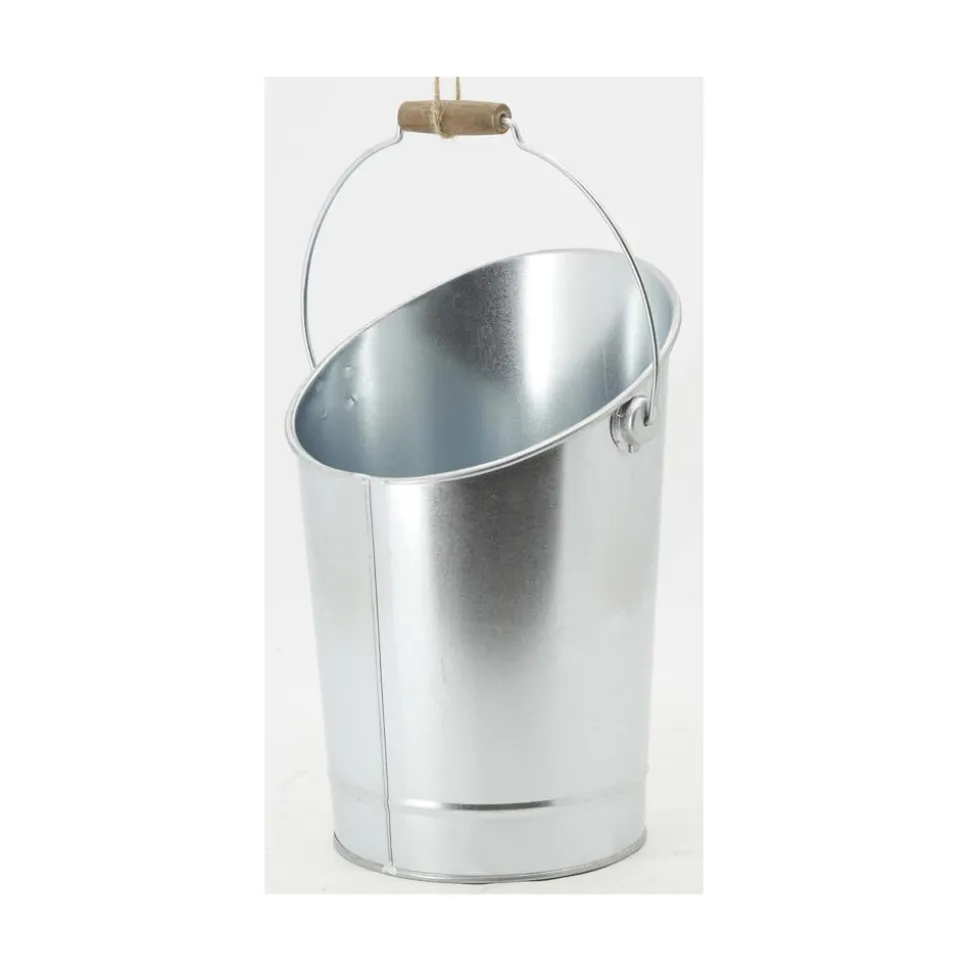 AUBRY GASPARD - Seau à pellets, cendres en métal galvanisé