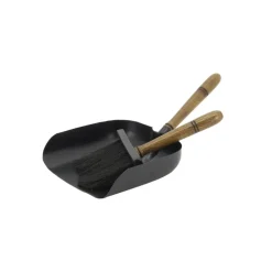 AUBRY GASPARD - Set pelle et balayette en métal et bois