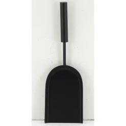 AUBRY GASPARD - Valet de cheminée en métal laqué noir