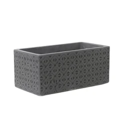 Bac Bayonne noir L.44x20cm