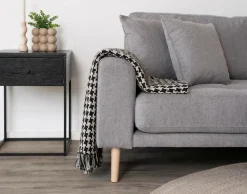 BEST MOBILIER - Eden - plaid - 130x180 cm - en coton recyclé