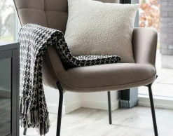 BEST MOBILIER - Eden - plaid - 130x180 cm - en coton recyclé