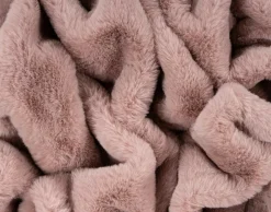 BEST MOBILIER - Joy - plaid - 150x200cm - en fausse fourrure