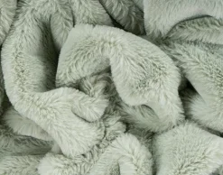 BEST MOBILIER - Joy - plaid - 150x200cm - en fausse fourrure