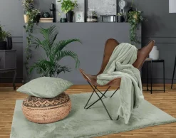 BEST MOBILIER - Joy - plaid - 150x200cm - en fausse fourrure