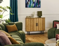 BEST MOBILIER - Kofu - buffet bas - bambou - 100 cm