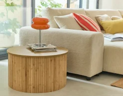 BEST MOBILIER - Kofu - table basse - bambou - 60 cm