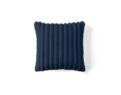 BEST MOBILIER - Laponie - coussin - en fausse fourrure côtelé - 40x40 cm