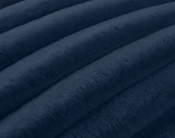 BEST MOBILIER - Laponie - coussin - en fausse fourrure côtelé - 40x40 cm